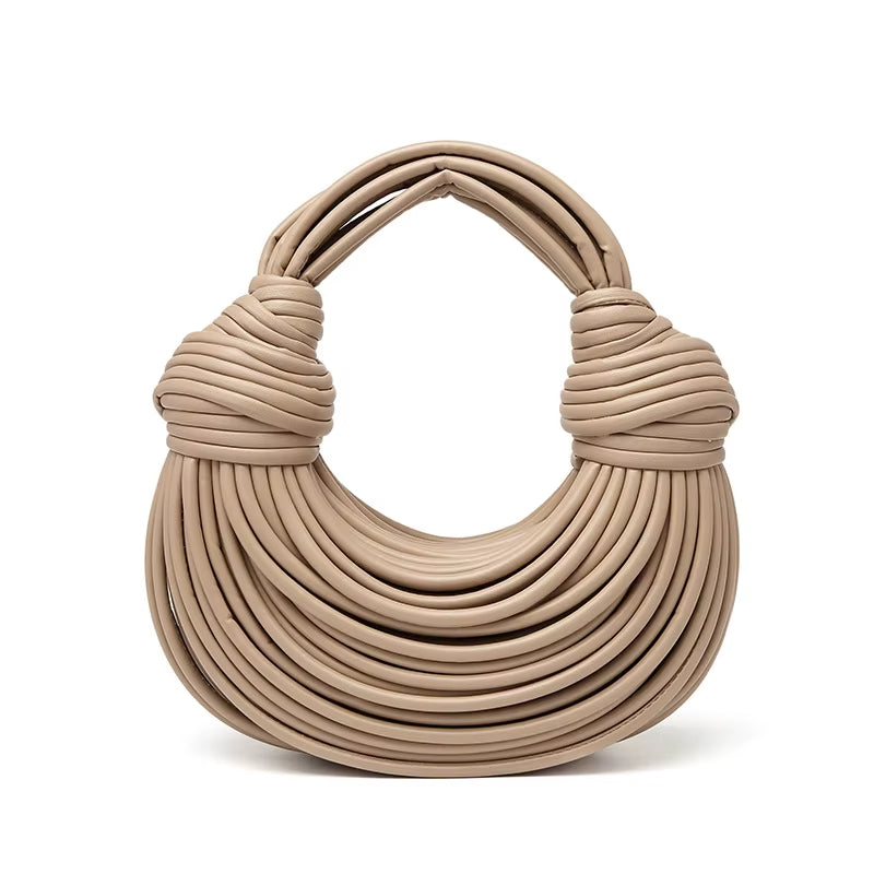 Alessandra Sculptural Handbag | Knotted Detail Handbag