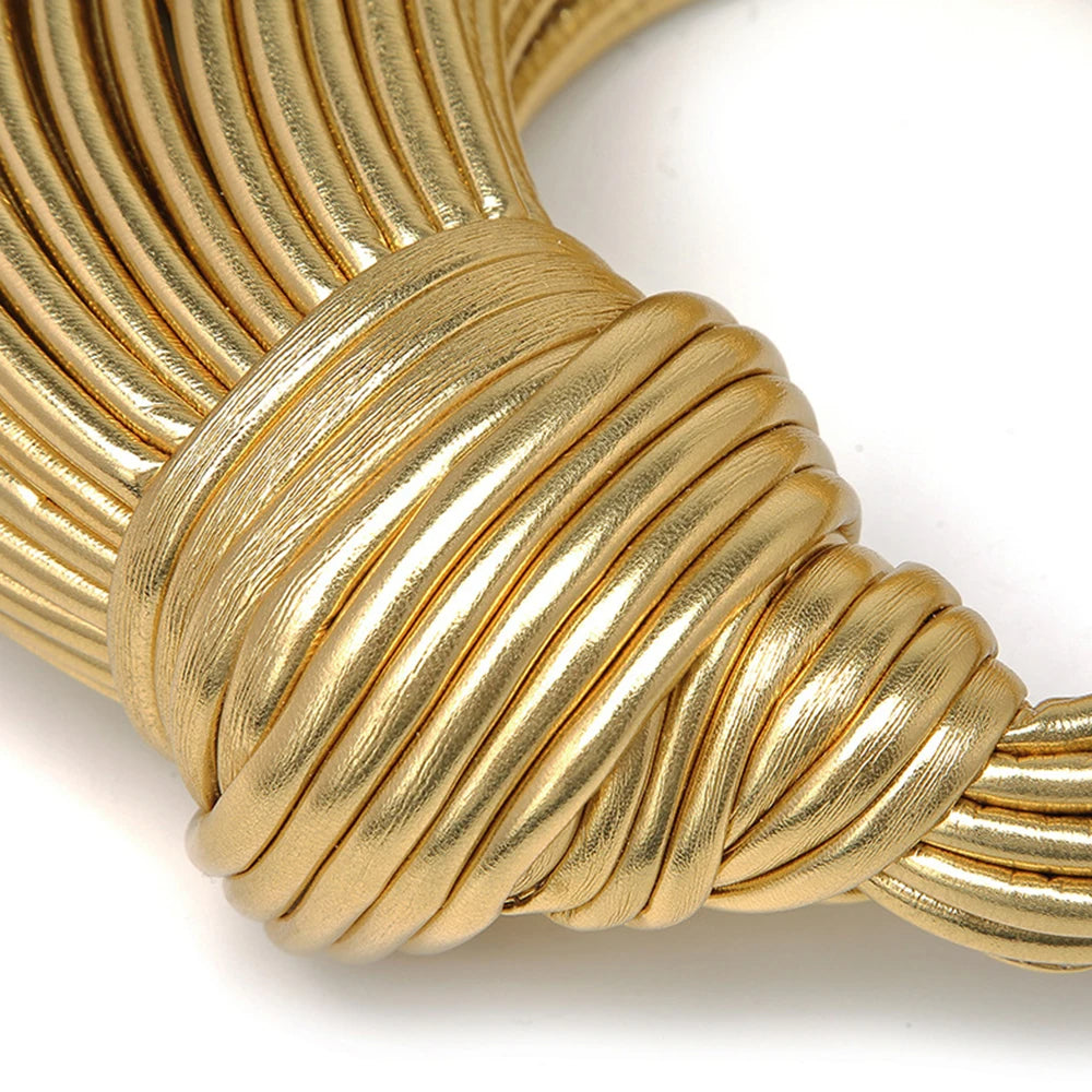 Alessandra Sculptural Handbag | Knotted Detail Handbag