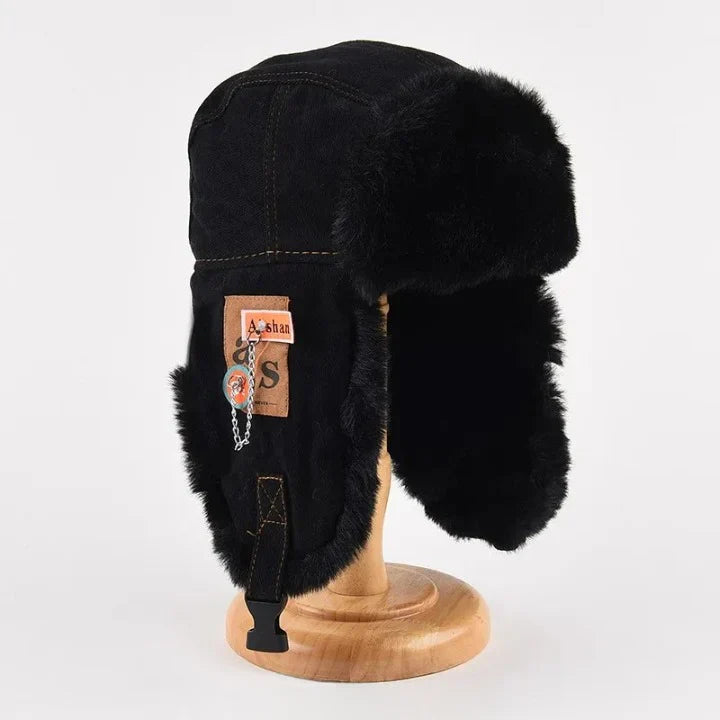 Joshua Fleece Ear Flap Trapper Hat | Fur Trim Trapper Hat