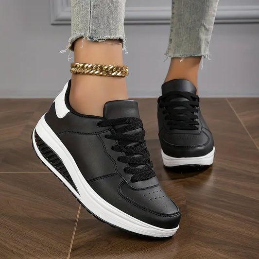 Chaussures de sport femme – Basse – Respirantes – Semelle amortissante – Maintien confort