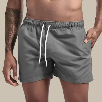 Men's swim shorts – Relaxed fit – Quick-drying – Adjustable elastic waistband
