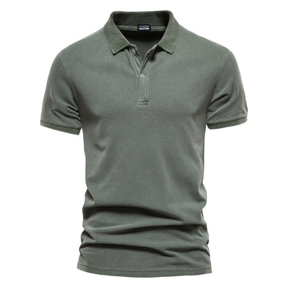 Men's polo – Regular fit – Short sleeves – Soft breathable knit