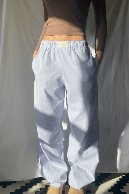 Pantalon de détente femme – Coupe décontractée – Taille élastique – Tissu léger respirant