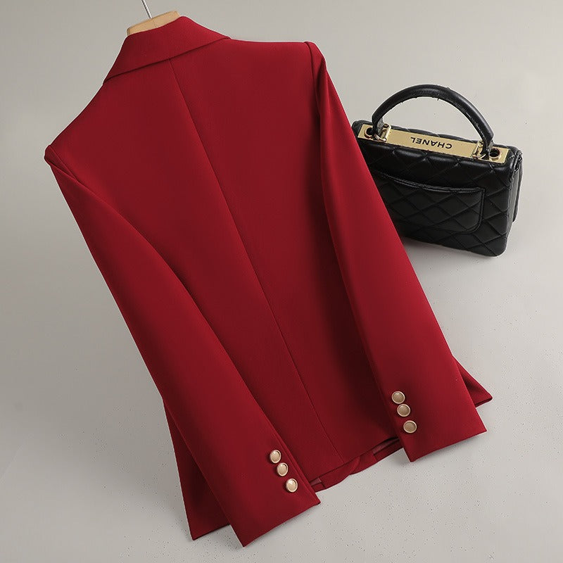 Ruby Tailored Blazer | Single-Breasted, Notched Lapel Blazer