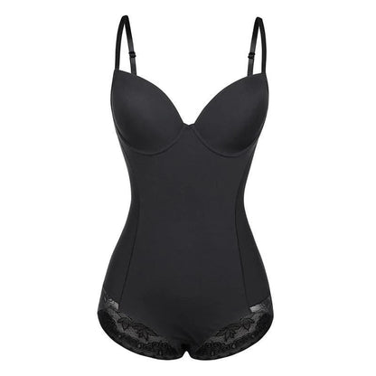 Women's shaping bodysuit – Invisible close fit – Adjustable straps – Shaping support