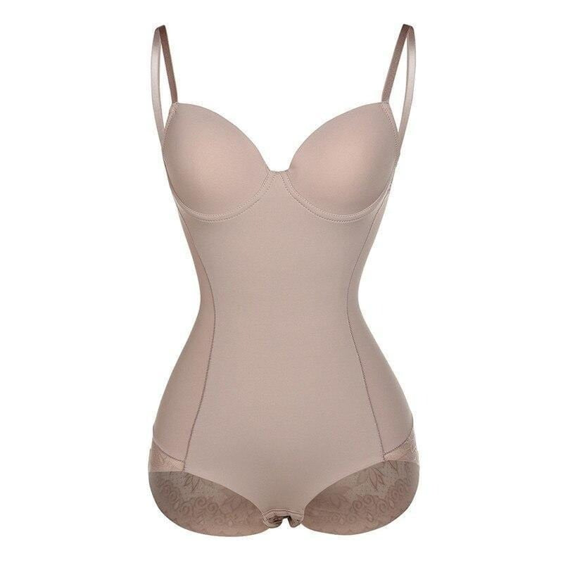 Women's shaping bodysuit – Invisible close fit – Adjustable straps – Shaping support