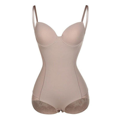 Women's shaping bodysuit – Invisible close fit – Adjustable straps – Shaping support