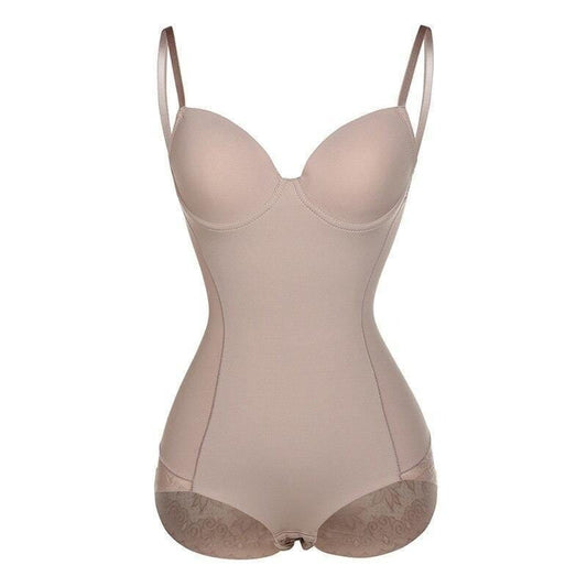 Women's shaping bodysuit – Invisible close fit – Adjustable straps – Shaping support