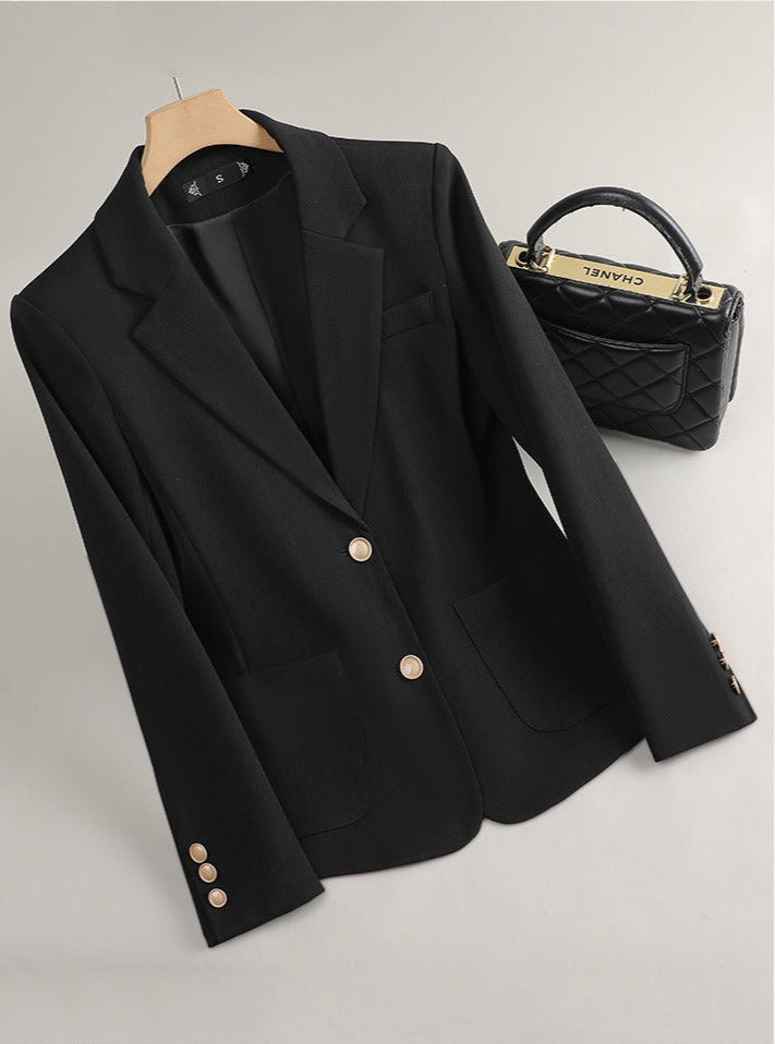 Ruby Tailored Blazer | Single-Breasted, Notched Lapel Blazer