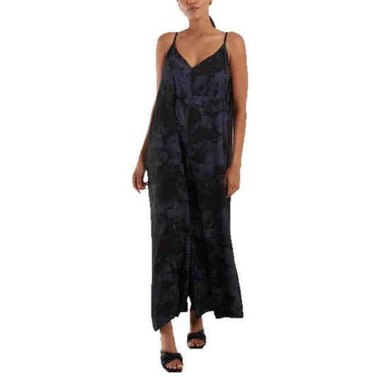 Women's long dress – Breathable fabric – Adjustable straps – Elegant flowing cut