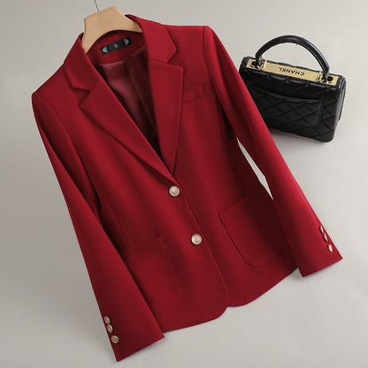 Ruby Tailored Blazer | Single-Breasted, Notched Lapel Blazer