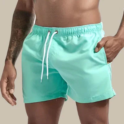 Men's swim shorts – Quick-drying – Relaxed fit – Adjustable elastic waist