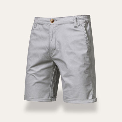 Men's shorts – Classic fit – Breathable natural fibers – Mid-thigh length