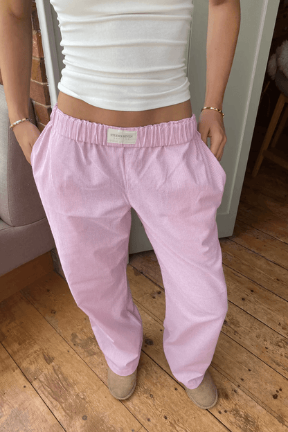Pantalon de détente femme – Coupe décontractée – Taille élastique – Tissu léger respirant