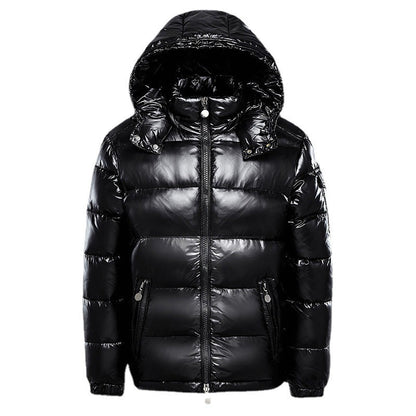 Giuseppe Relaxed Fit Puffer Jacket | High Neck Puffer Jacket