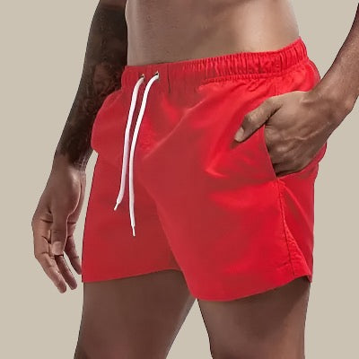 Men's swim shorts – Relaxed fit – Quick-drying – Adjustable elastic waistband