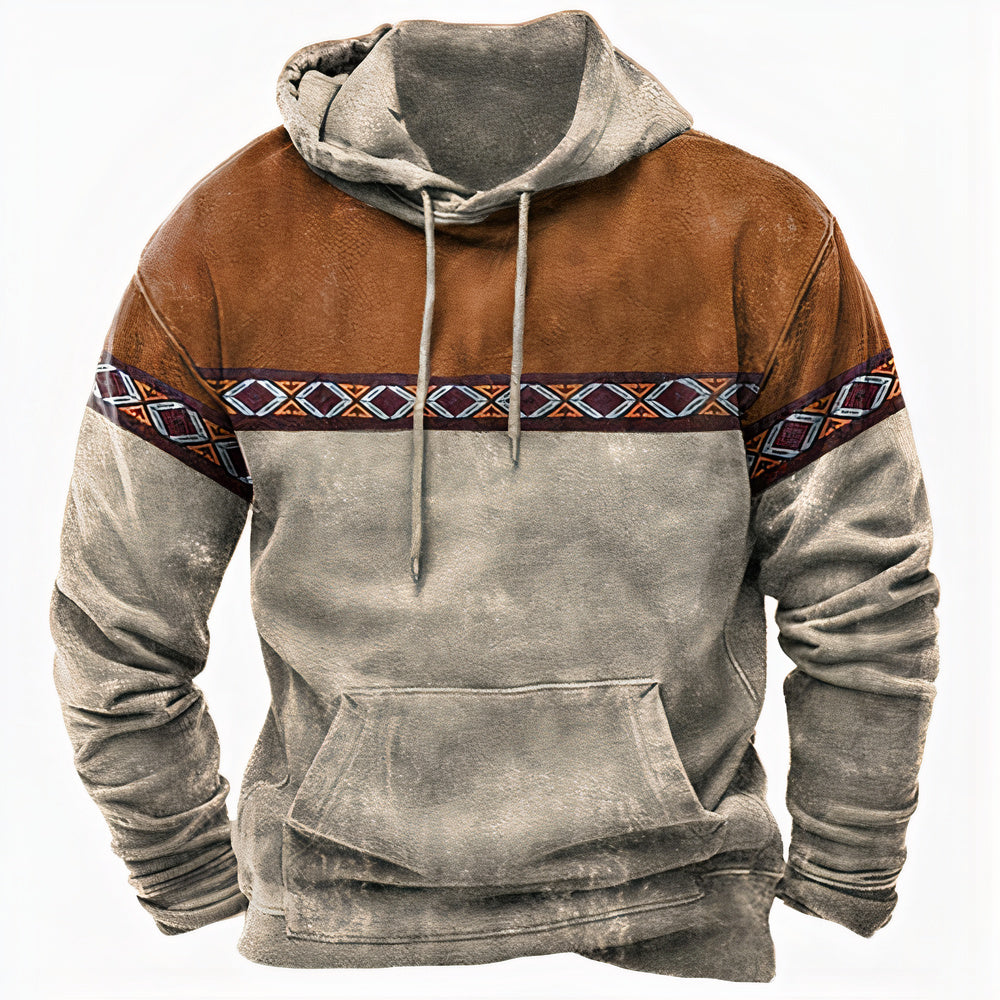 Michael Retro Casual Hoodie | Warm Pullover Hoodie