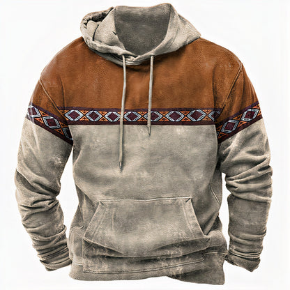 Michael Retro Casual Hoodie | Warm Pullover Hoodie