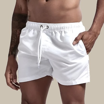Men's swim shorts – Relaxed fit – Quick-drying – Adjustable elastic waistband